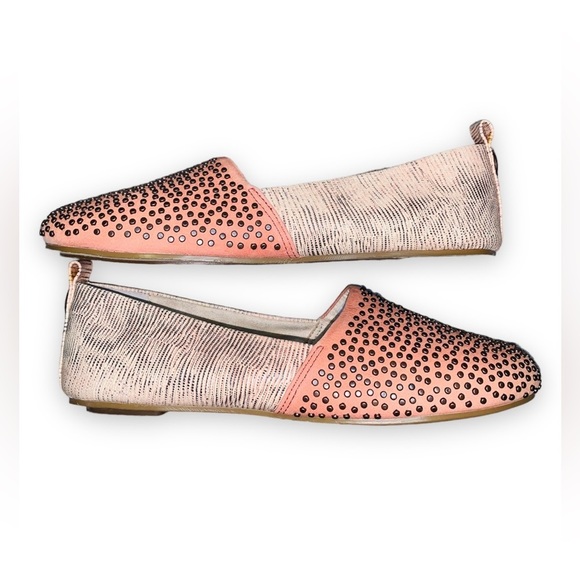 HOUSE of Harlow 1960 Brass Studded Kye Flats Size 6 - Picture 6 of 11